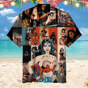 Wonder Woman Hawaiian Shirt