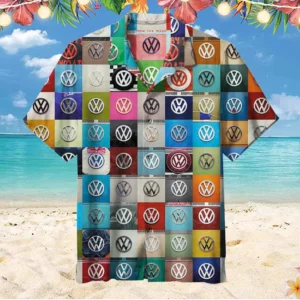 Volkswagen Logo Unisex Hawaiian Shirt