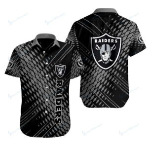 Las Vegas Raiders Personalized Button Shirt BB025