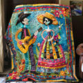 Mexican Day Of The Dead SR1408038CL Quilt