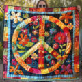 Trippy Hippie Sign WJ0208038CL Quilt
